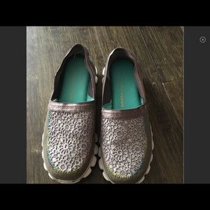 Sketchers memory foam slip ons